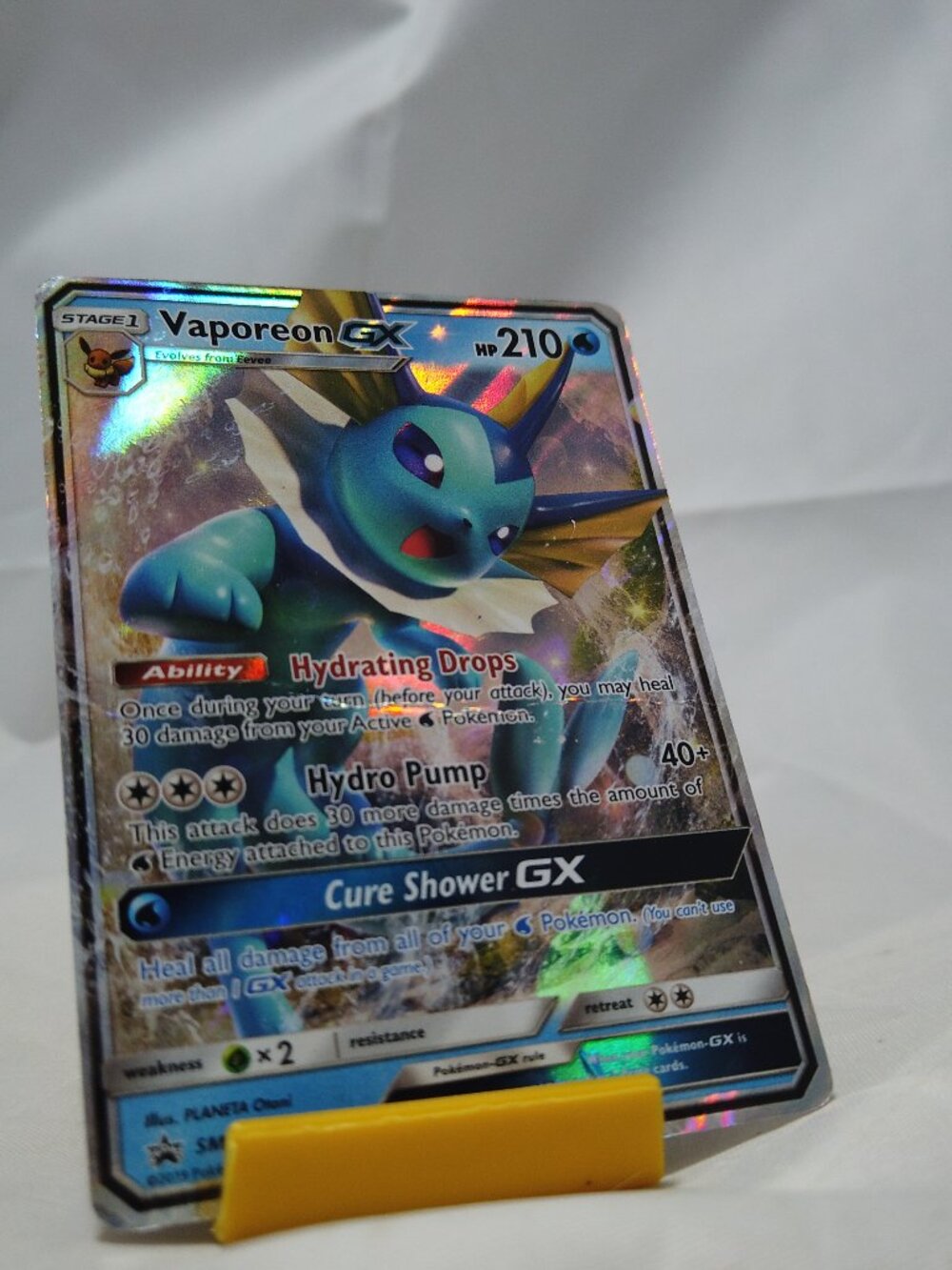 Pokemon Vaporeon-GX SM172/248 SM Black Star Promos Promo DMG